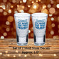 I'll Bring The Shot Glass Set of 2 UV DTF Shot Glass Decals