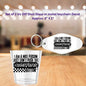 Set of 2 Uv Dtf Shot Glass or Motel Key Chain Decals I'm Not Rude Just Don't Push The Motherfu$$er Button