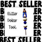 Fancy Beaded Glitter Poker Tool-Jesus