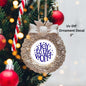 Joy To The World Christmas Ornament or Magnet UV DTF Decal