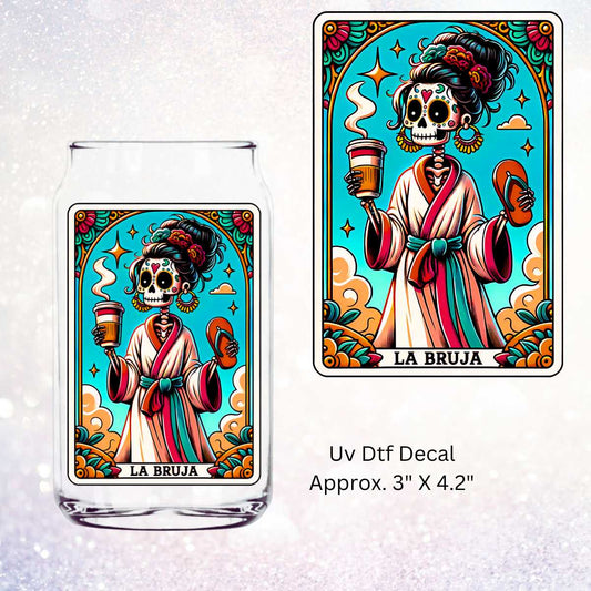 La Bruja Tarot Card UV DTF Decal V1