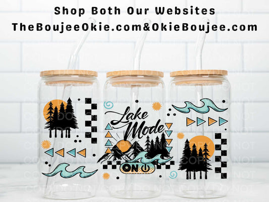 Lake Mode Double Sided Uv Dtf Wrap