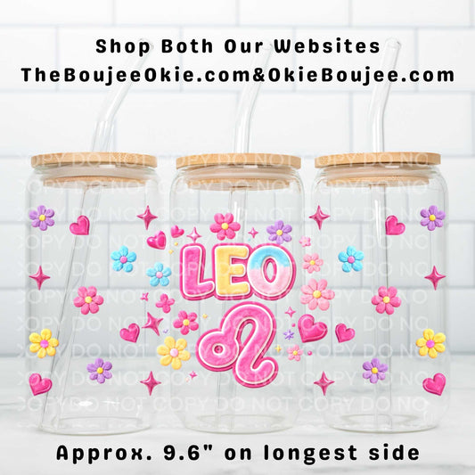 Leo Uv Dtf Cup Wrap Double Sided