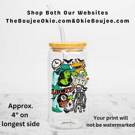 Lucky 7's Ghoul Uv Dtf Decal