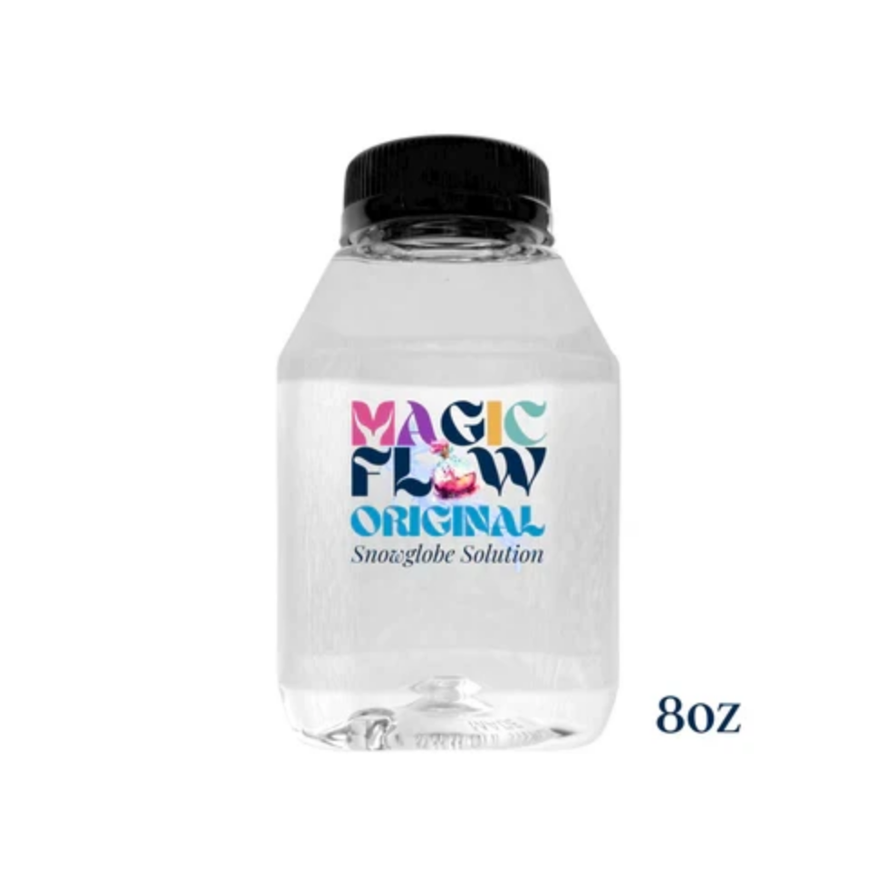 Magic Flow Original –  Snow Globe Solution Premade Ready To Use 2 Sizes