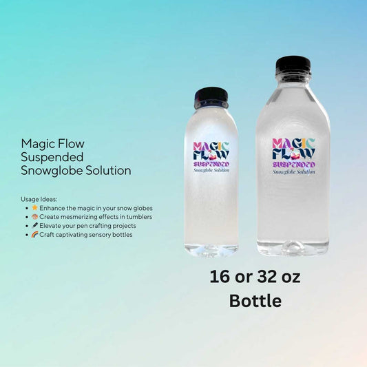 Magic Flow Magic Flow Premade Snowglobe Solutions – The Boujee Okie