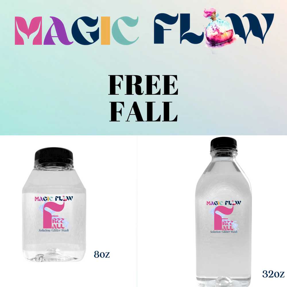 Magic Flow Free Flow Glitter Wash & Snowglobe Solution