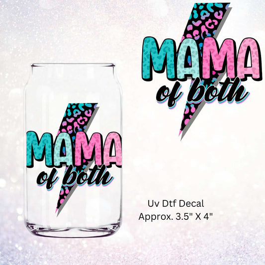 Uv Dtf Decal Mama Of Both