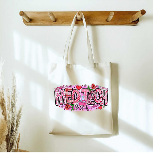 Med Tech Crew Tote Bag Sublimation Print