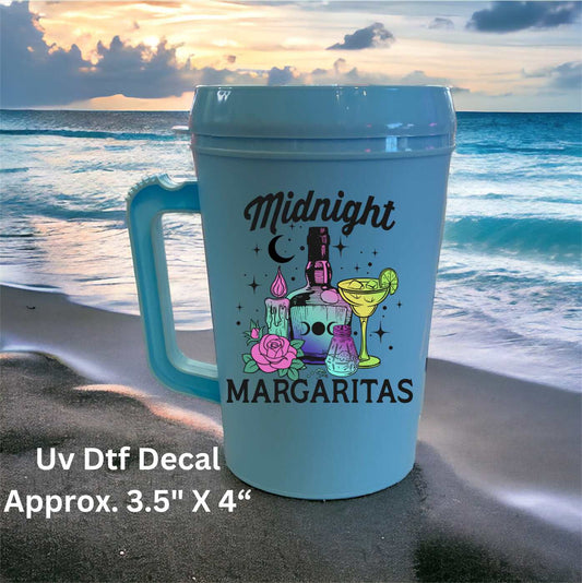 Uv Dtf Decal Midnight Margaritas