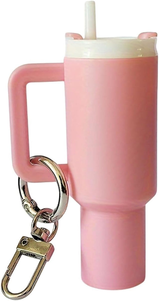 Mini Tumbler Keychain Light Pink