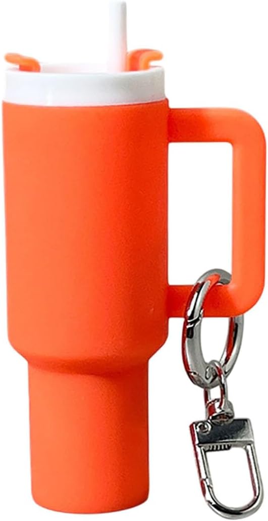 Mini Tumbler Keychain Orange