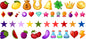 Stars Fruit Misc Clip Art Elements Uv Dtf Wrap