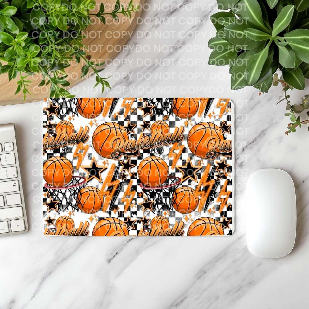 Basketball Mousepad Sublimation Print