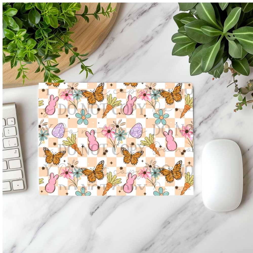 Easter Vibes Mousepad Sublimation Print