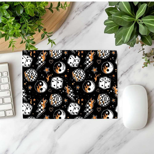 Dice & 8 Balls Mousepad Sublimation Print