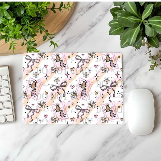 Butterfly Stamps Mousepad Sublimation Print