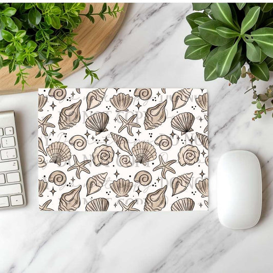 Seashells Mousepad Sublimation Print
