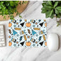 School Teacher Student Classroom Blue Mousepad Sublimation Print