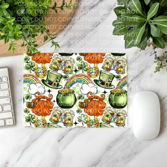 St Patty's Day Mousepad Sublimation Print