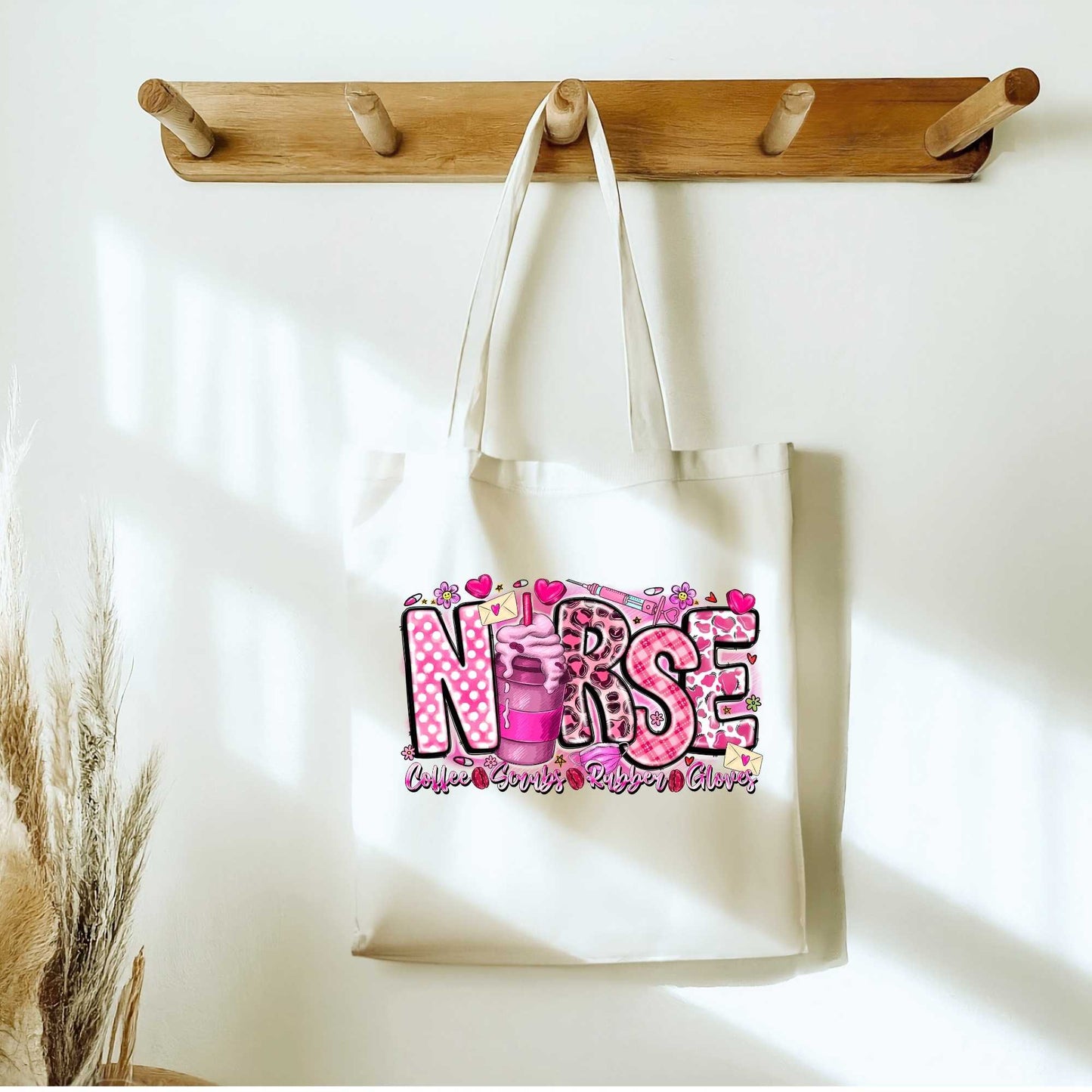 Nurse Tote Bag Sublimation Print