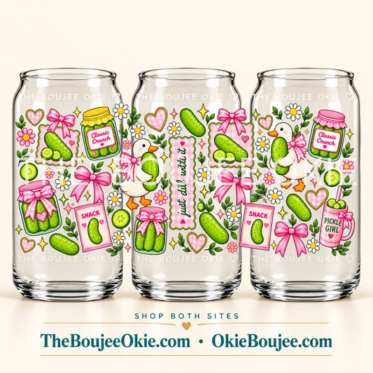 Pickle Girl Double Sided Uv Dtf Wrap
