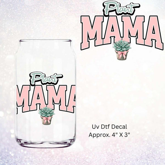 Uv Dtf Decal Plant Mama