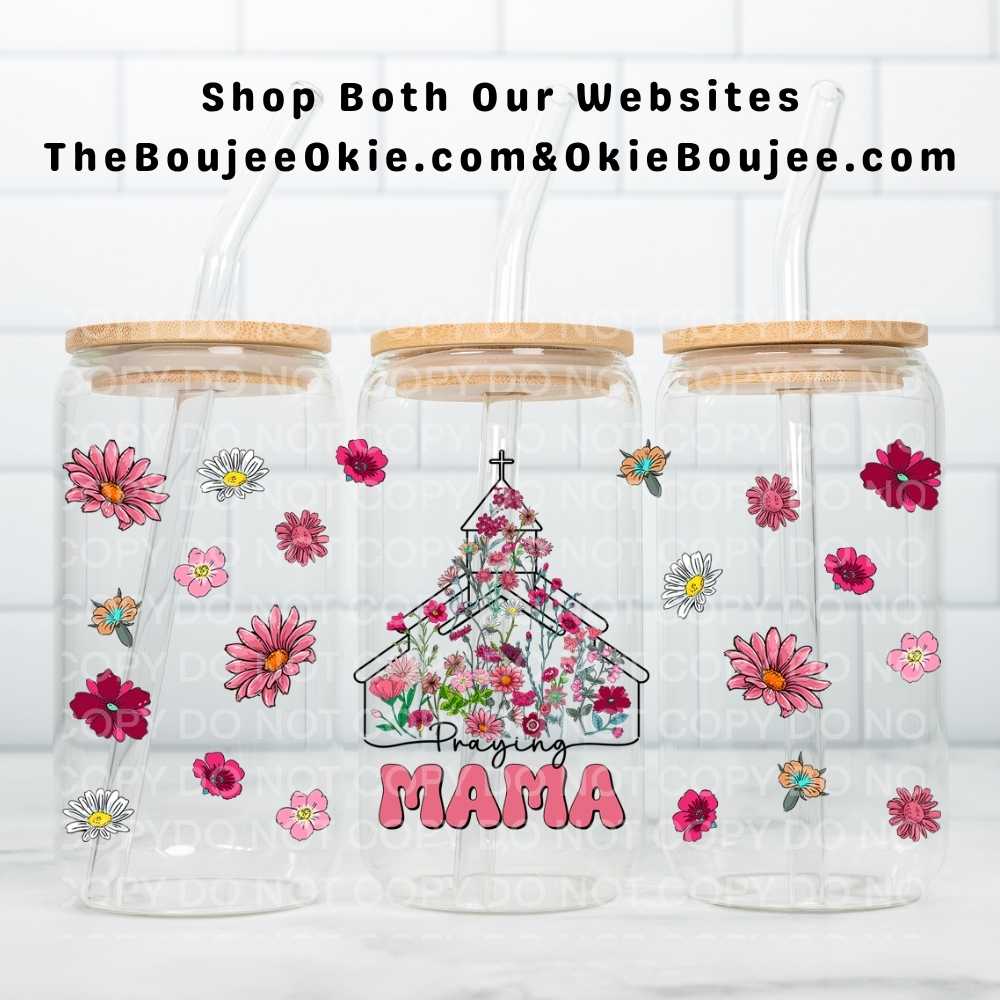 Praying Mama Uv Dtf Wrap