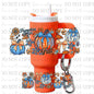Pumpkin Spice Fall Uv Dtf Wrap For Mini Tumbler Keychains