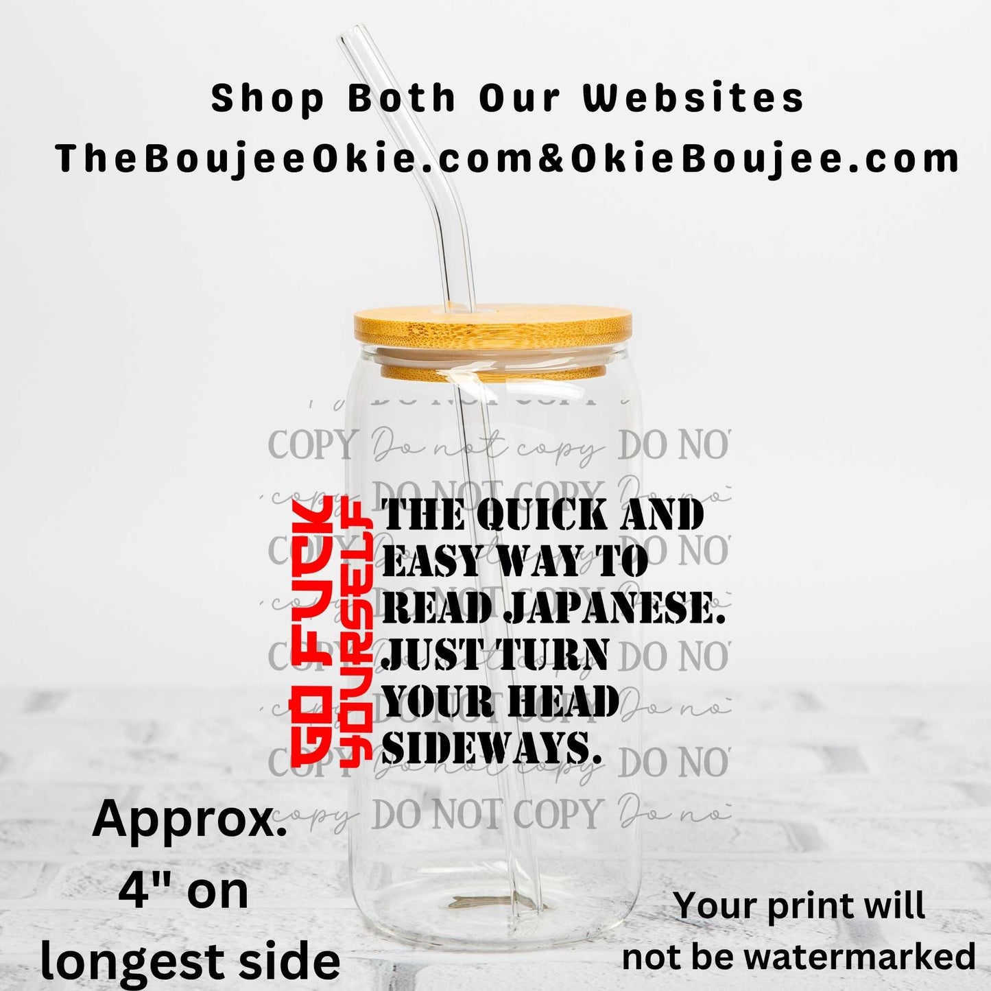The Quick And Easy Way To Read Japanese... Uv Dtf Decal Double Sided