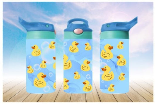 Rubber Ducks 12oz Tumbler Sublimation Print | Kids