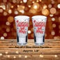 Santa's Favorite Hot Mess Set of 2 UV DTF Shot Glass Decals