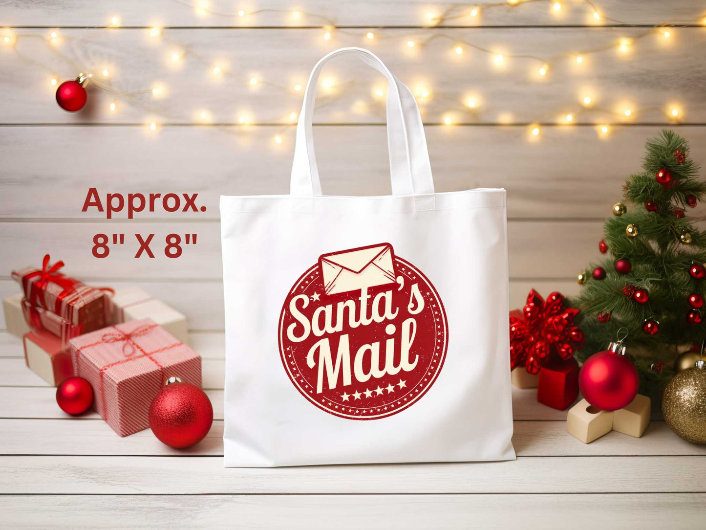 Santa's Mail Sublimation Print