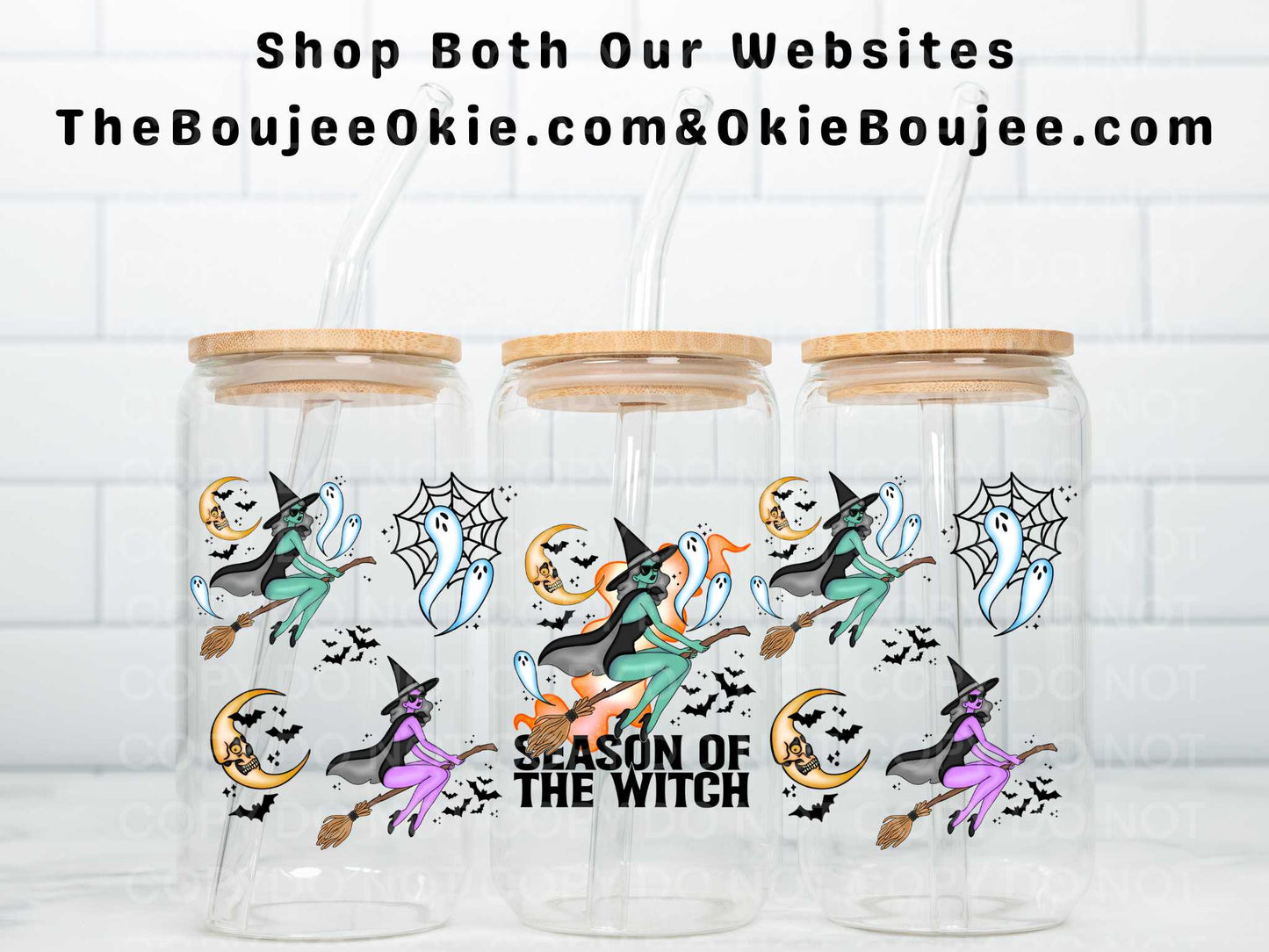 Season Of the Witch Double Sided Uv Dtf Wrap