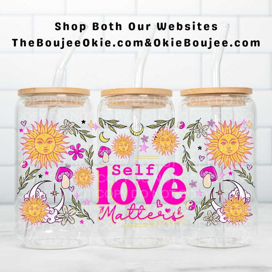 Self Love Matters Uv Dtf Wrap Double Sided