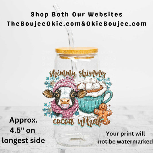 Shimmy Shimmy Cocoa What Uv Dtf Decal