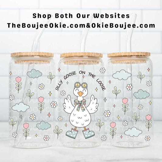 Silly Goose On The Loose Uv Dtf Wrap