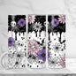 Skellie Floral 20oz Skinny Tumbler Sublimation Print