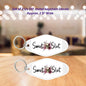 Smut Slut  Double-Sided UV DTF Motel Keychain Decals Set of 2