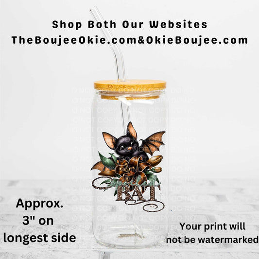 Spoiled Bat Uv Dtf Decal