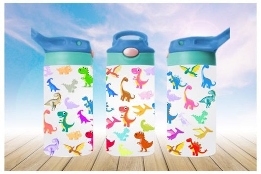 Little Dinos 12oz Tumbler Sublimation Print | Kids