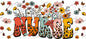 Nurse Uv Dtf Wrap Fall Florals