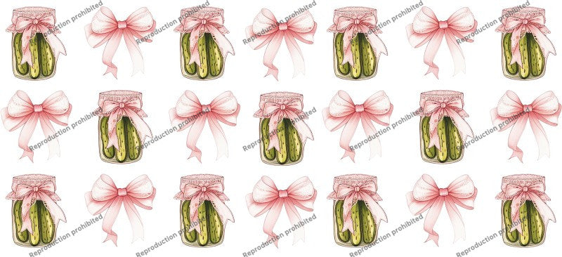 Pickles & Bows Uv Dtf Wrap