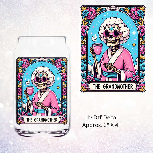 Uv Dtf Decal Tarot Card The Grandmother