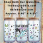 Tattoo Addict Double Sided Uv Dtf Wrap