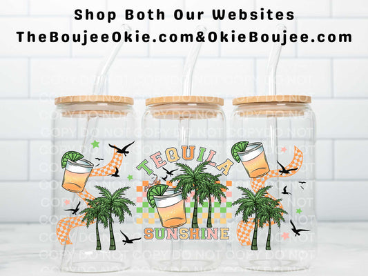 Tequila And Sunshine Double Sided Uv Dtf Wrap