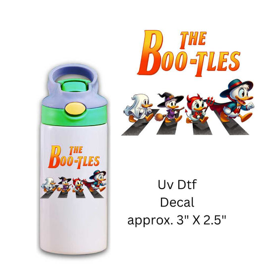 The BOO-tles Trick Or Treaters  Double-Sided UV DTF Decal