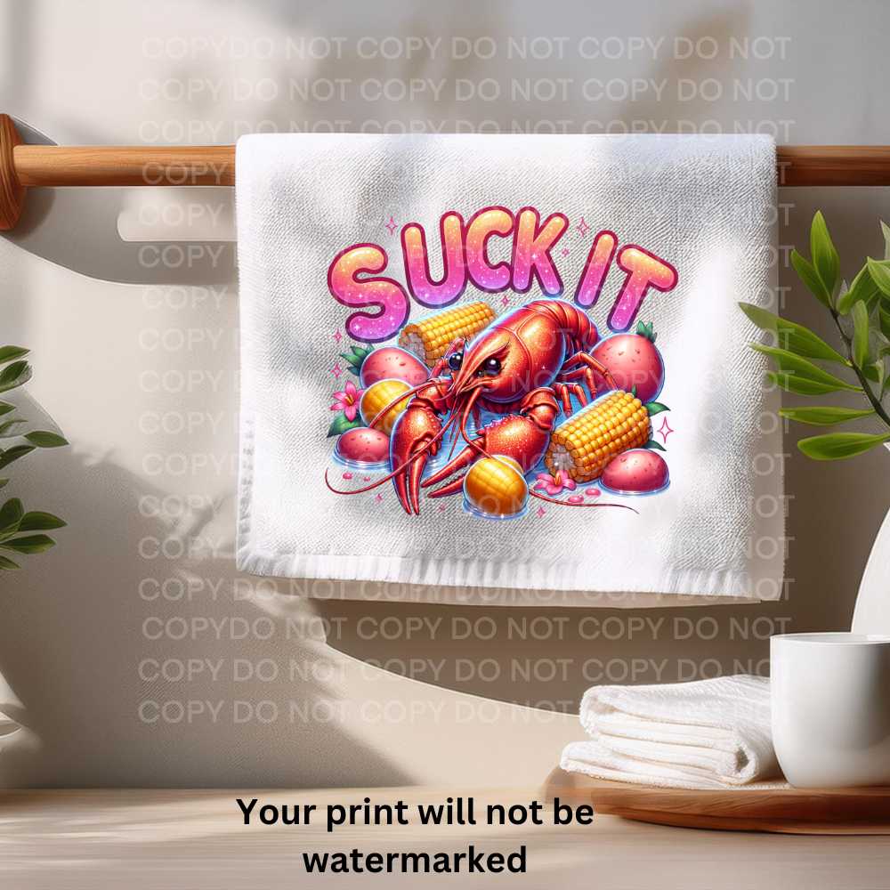 Suck It Towel Sublimation