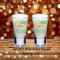 Try My Six Inch It's Fresh Set of 2 UV DTF Shot Glass Decals