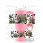 Ducks Waterfowl Camo Coquette Bows Mini Tumbler Keychain Uv Dtf Wraps Top & Bottom Set
